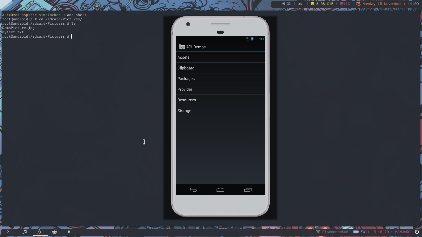 creating external storage