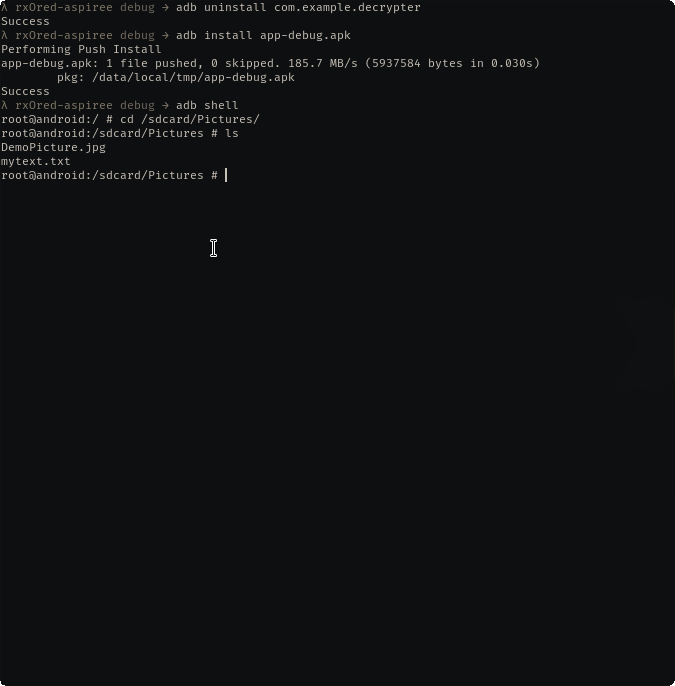 files decrypted!!