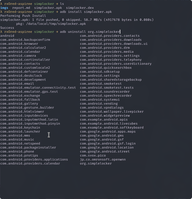 uninstalling malware